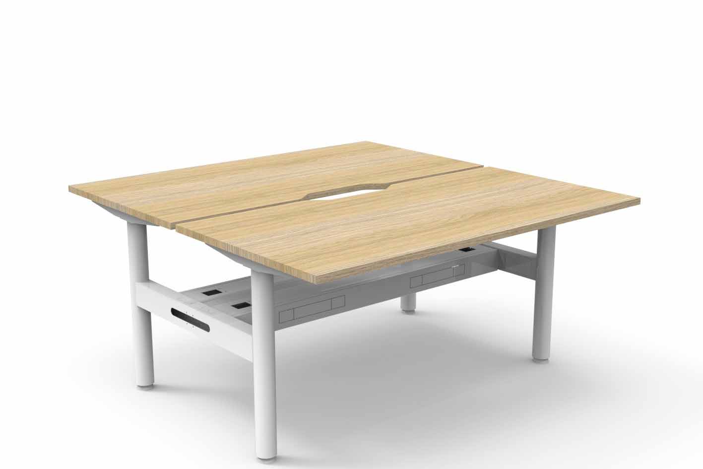 Halo Static 2 Person Double Sided Workstation